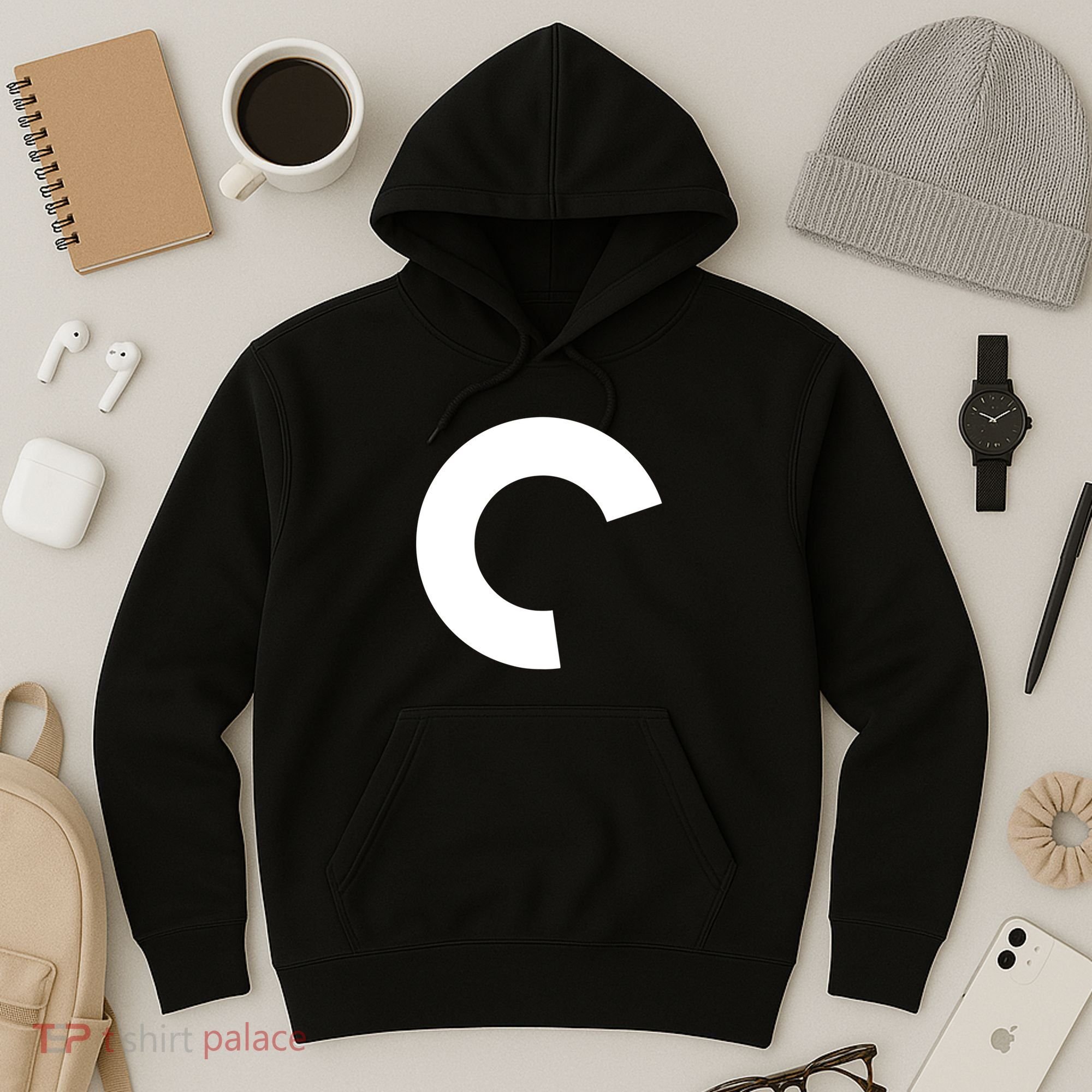 Aqua Criterion Logo Hoodie