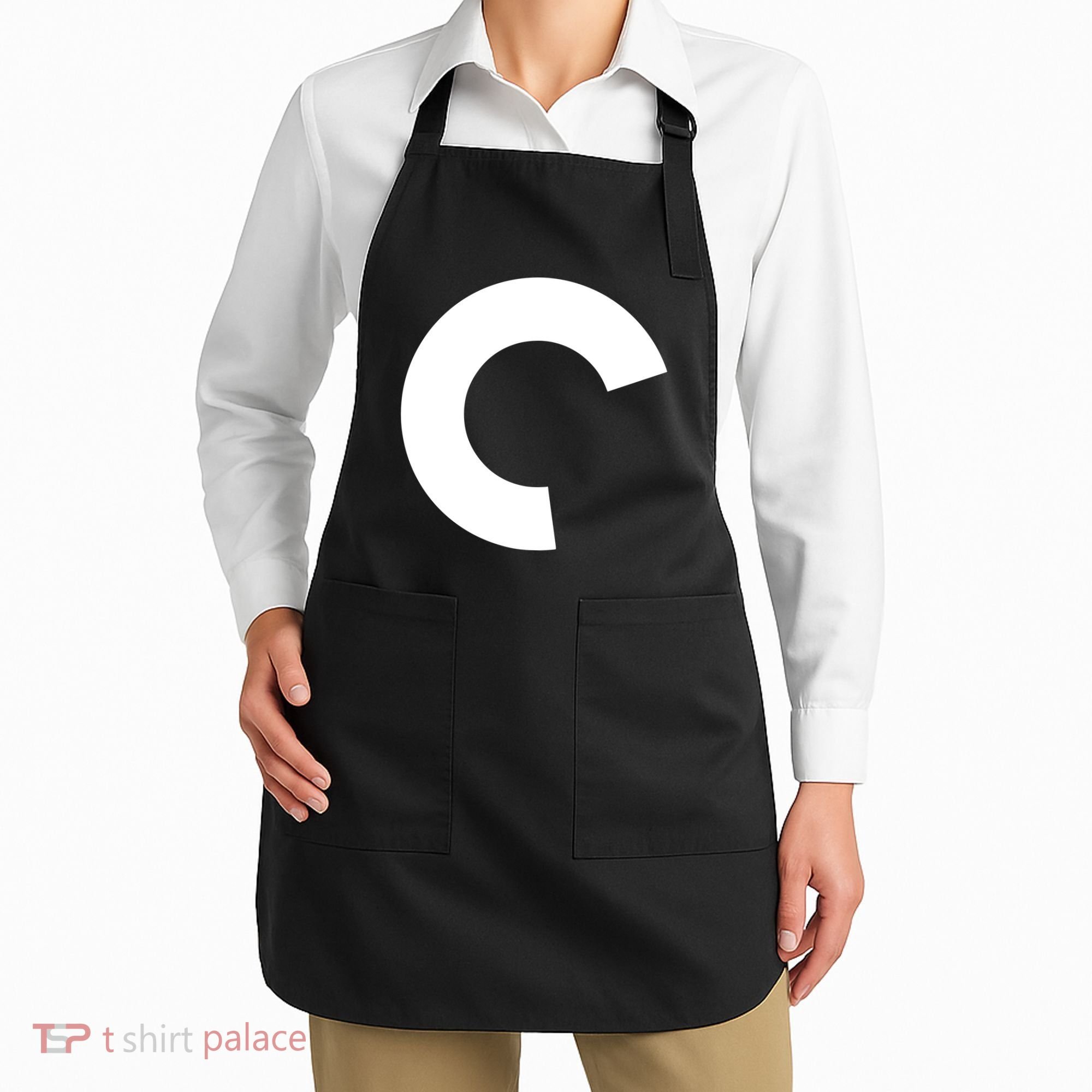 Aqua Criterion Logo Apron