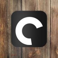 Aqua Criterion Logo Coaster thumb 0