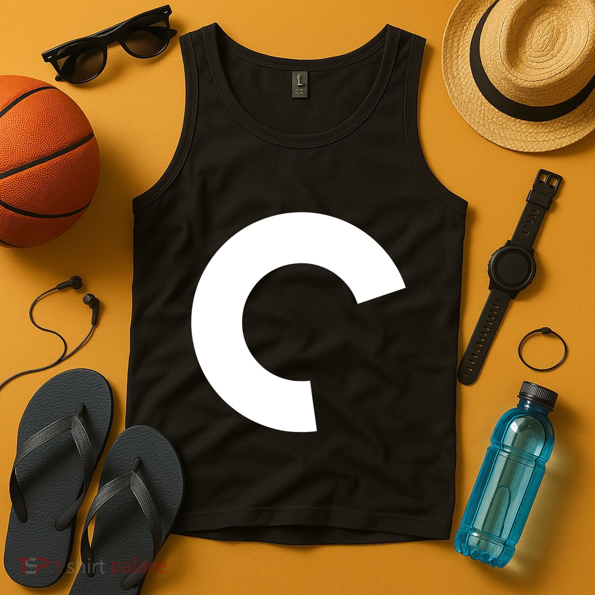 Aqua Criterion Logo Tank Top