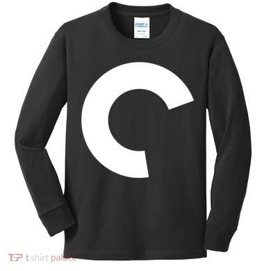 Aqua Criterion Logo Kids Long Sleeve Shirt