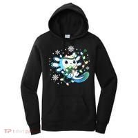 Axolotl Christmas Lights Xmas Tree Pajamas Women's Hoodie thumb 0