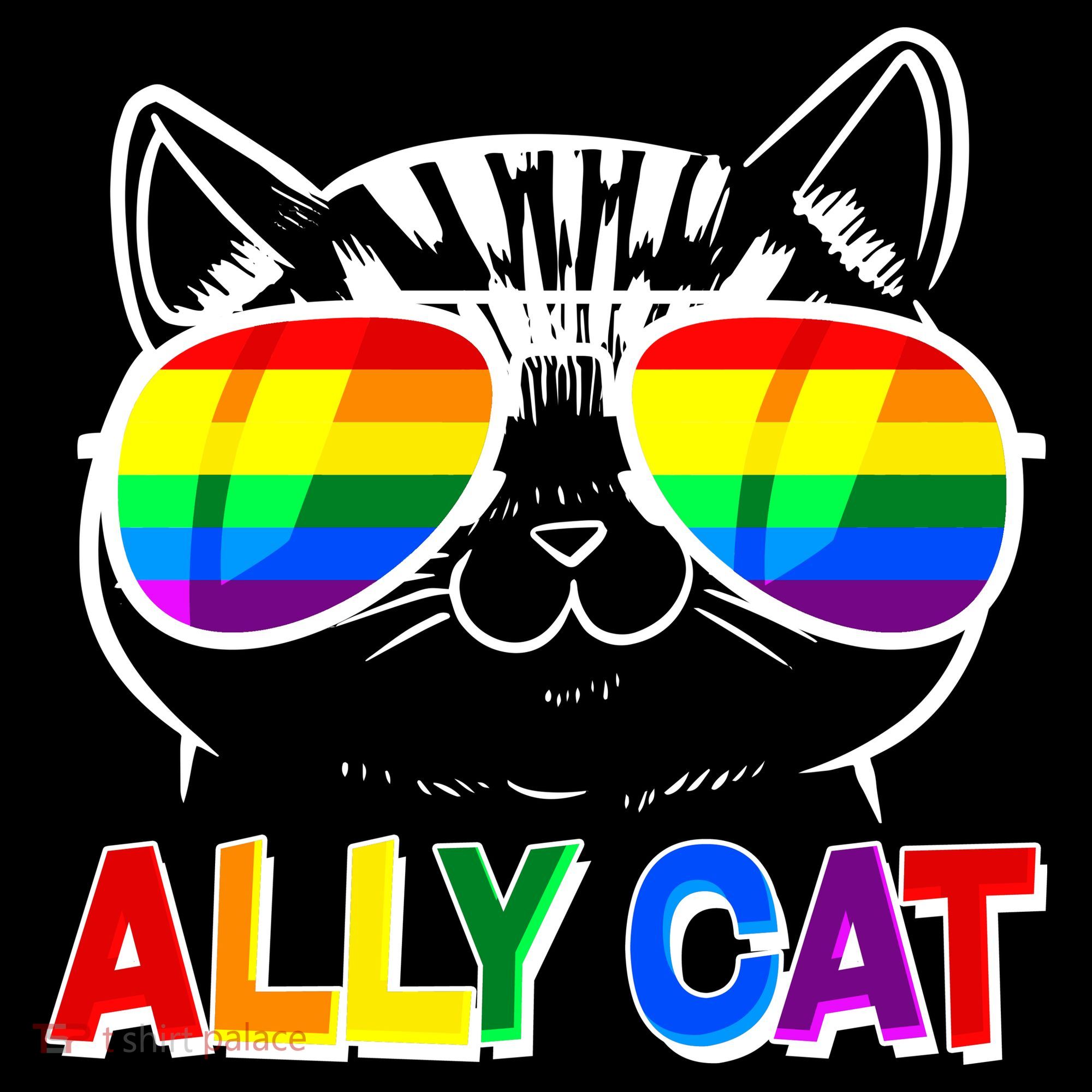 Ally Cat LGBT Pride Backpack