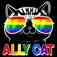 Ally Cat LGBT Pride Women's Tank Top thumb 5