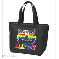 Ally Cat LGBT Pride Tote Bag thumb 3