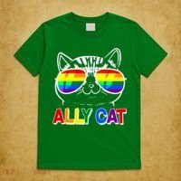 Ally Cat LGBT Pride T-Shirt thumb 5