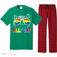 Ally Cat LGBT Pride Pajama Set thumb 0