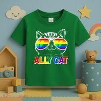 Ally Cat LGBT Pride Toddler T-Shirt thumb 3