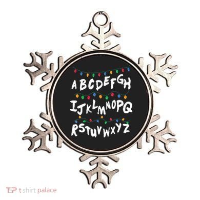 Alphabet Christmas Lights Stranger Ornament