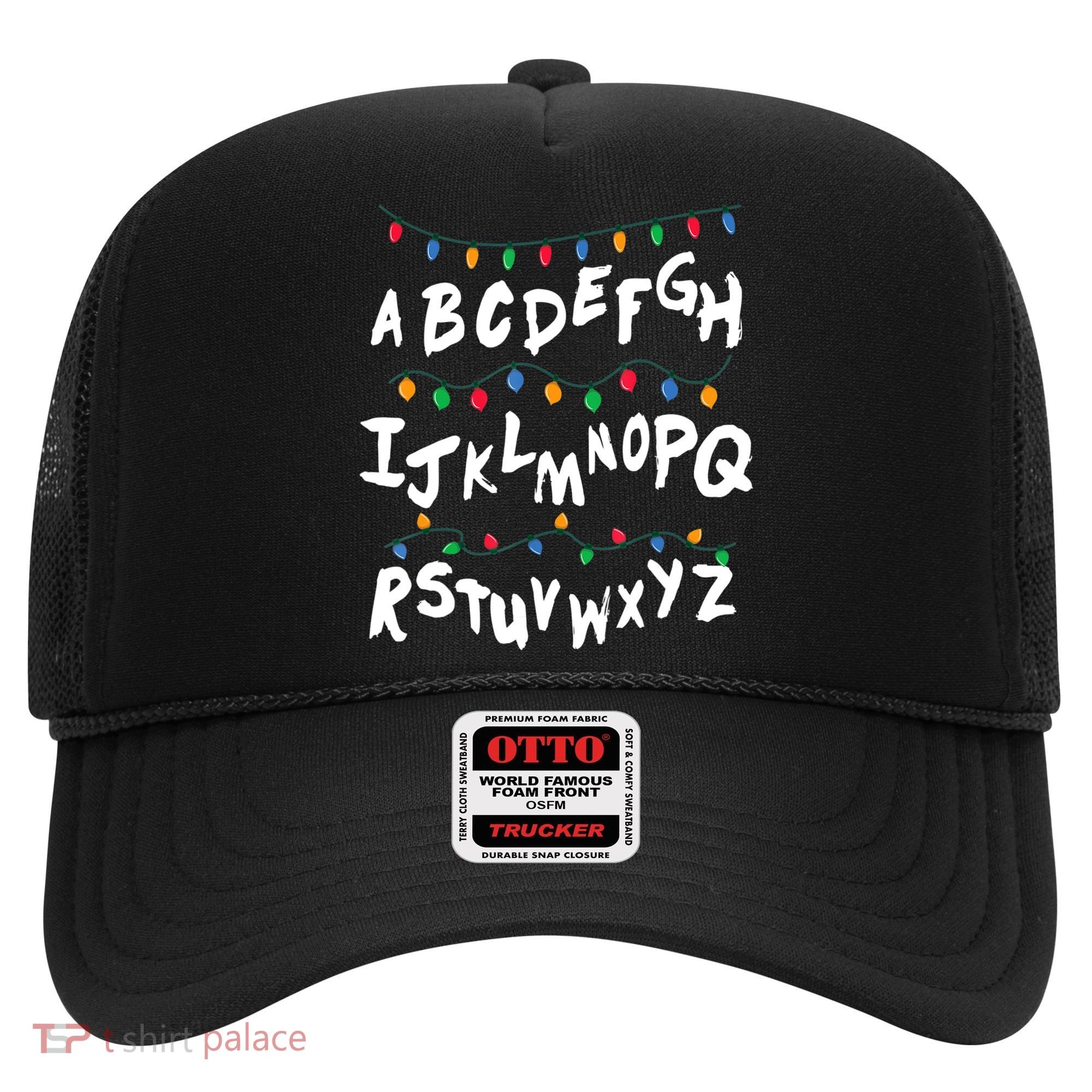 Alphabet Christmas Lights Stranger Hat