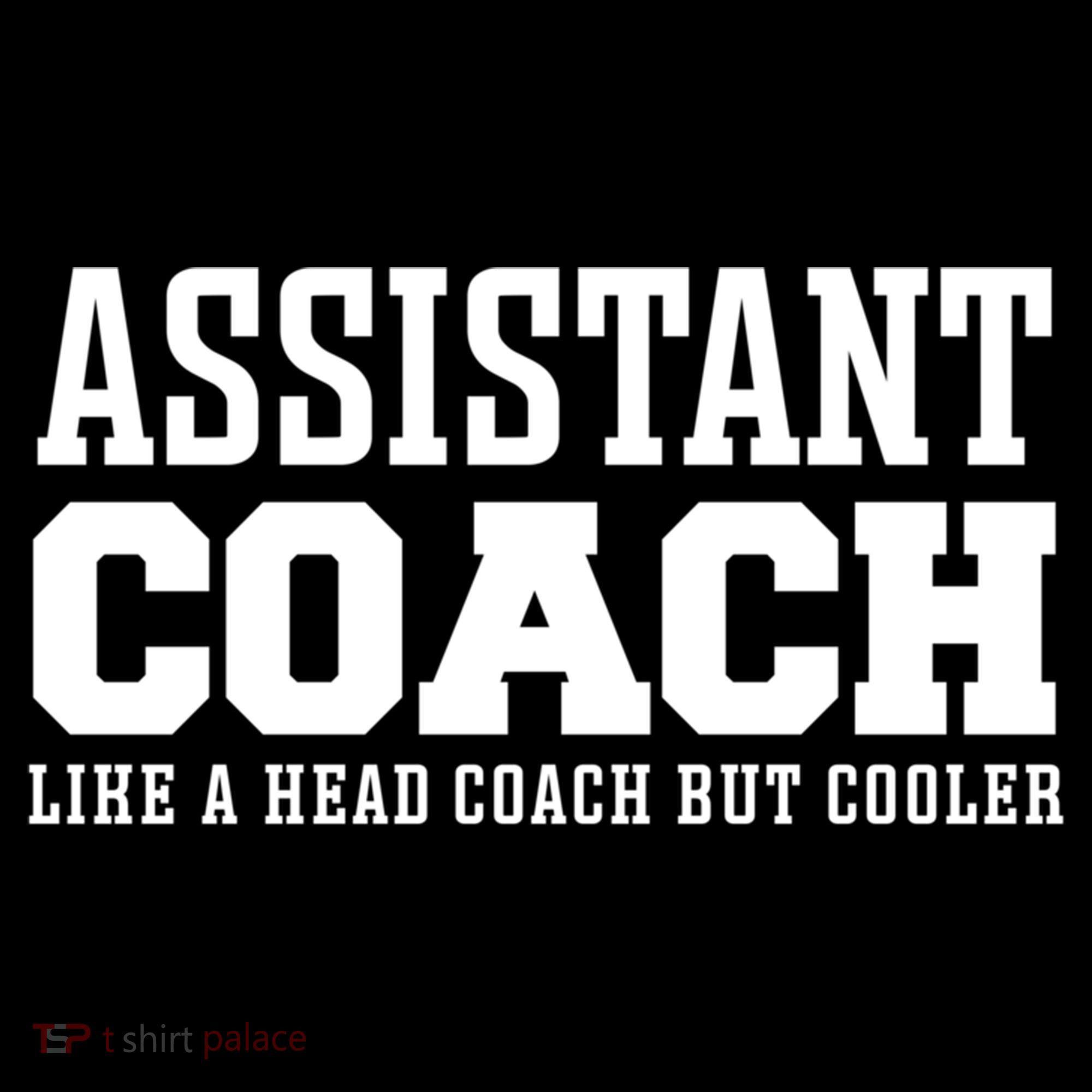 Assistant Coach Like A Head Coach But Cooler Cool Gift USA-Made Doggie Bandana