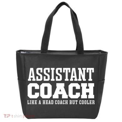Assistant Coach Like A Head Coach But Cooler Cool Gift Tote Bag