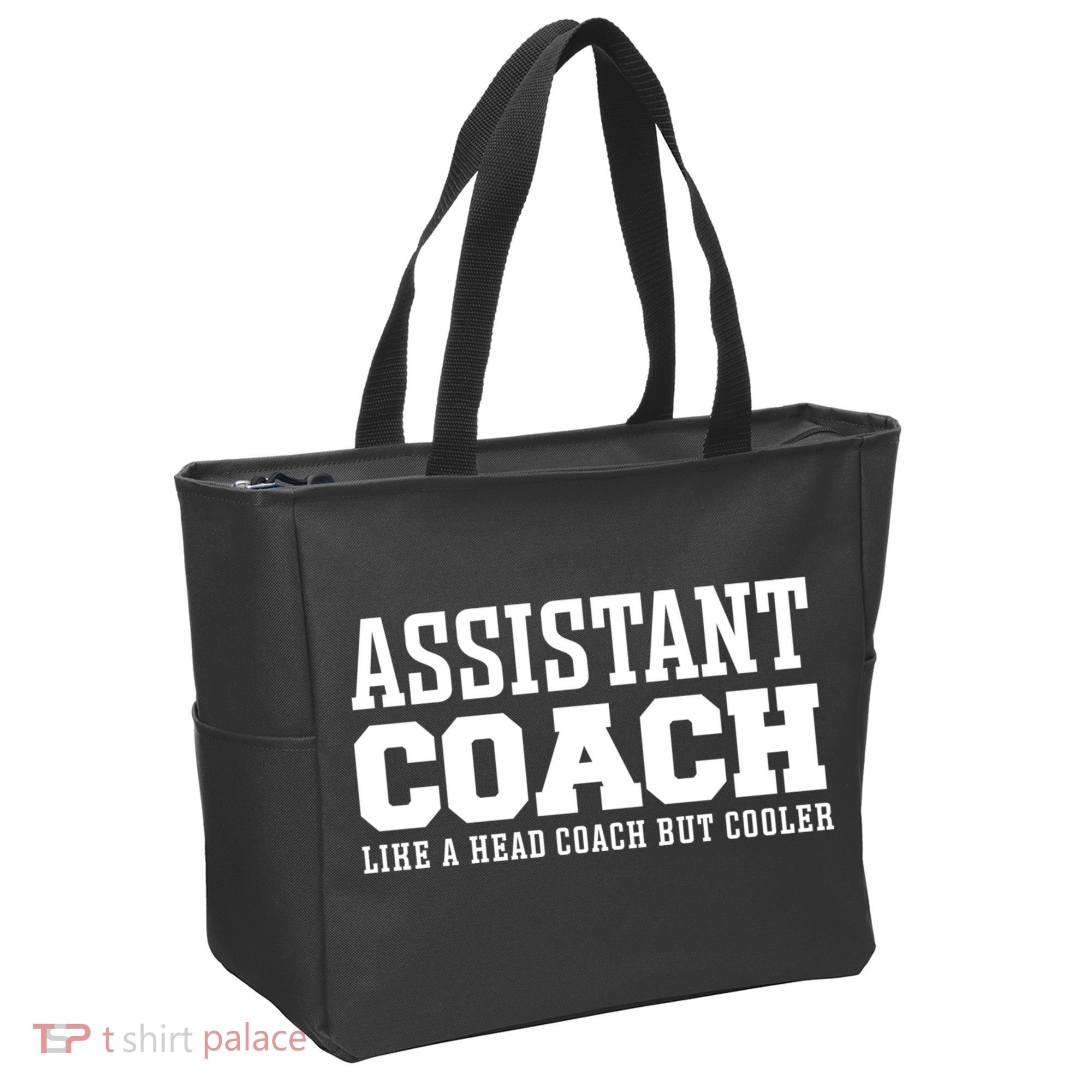 Assistant Coach Like A Head Coach But Cooler Cool Gift Tote Bag