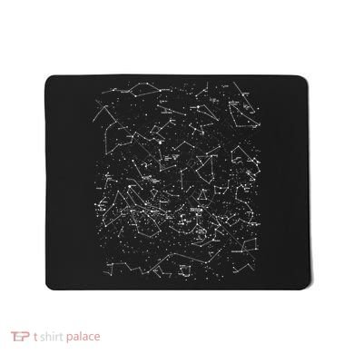 Astronomy Constellations Map, Stars Galaxy Celestial Mousepad
