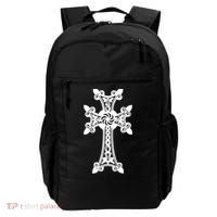 Arian Cross Meaningful Gift Aria Khachkar Meaningful Gift Cross Stone Symbol Mea Backpack thumb 0