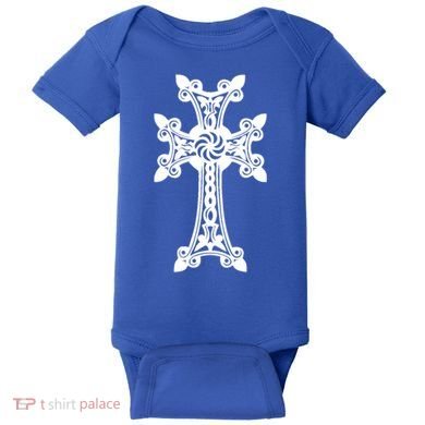 Arian Cross Meaningful Gift Aria Khachkar Meaningful Gift Cross Stone Symbol Mea Baby Bodysuit