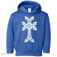Arian Cross Meaningful Gift Aria Khachkar Meaningful Gift Cross Stone Symbol Mea Toddler Hoodie thumb 0