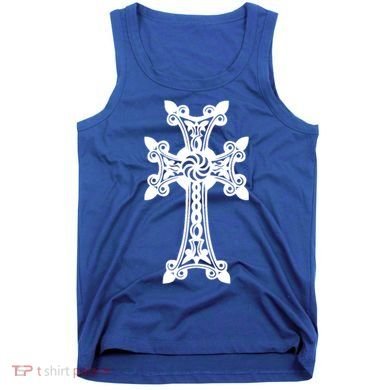 Arian Cross Meaningful Gift Aria Khachkar Meaningful Gift Cross Stone Symbol Mea Tank Top
