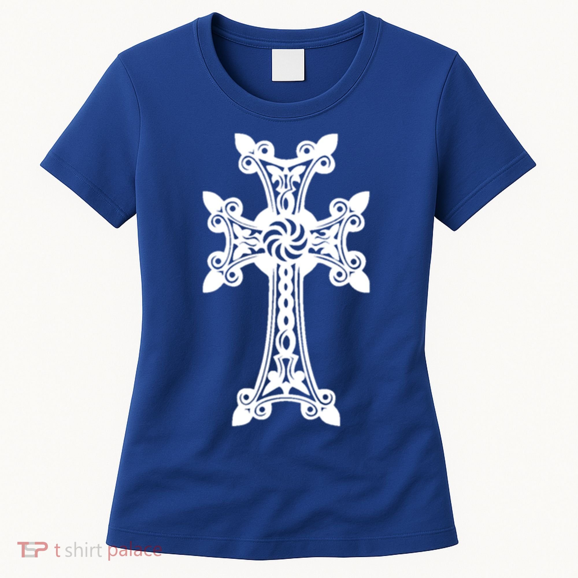 Arian Cross Meaningful Gift Aria Khachkar Meaningful Gift Cross Stone Symbol Mea Women's T-Shirt