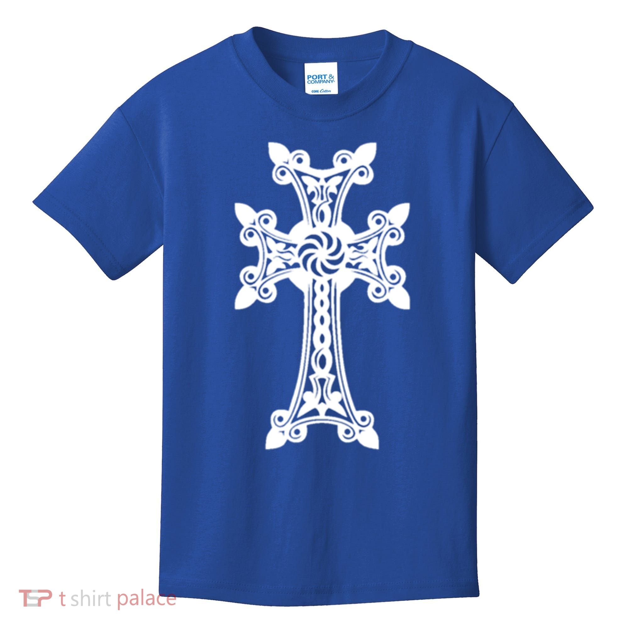 Arian Cross Meaningful Gift Aria Khachkar Meaningful Gift Cross Stone Symbol Mea Kids T-Shirt