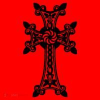 Arian Cross Meaningful Gift Aria Khachkar Meaningful Gift Cross Stone Symbol Mea Santa Hat thumb 1