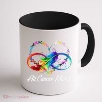 All Cancer Matters Awareness Day Heartbeat Coffee Mug thumb 1