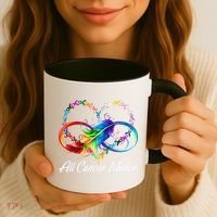 All Cancer Matters Awareness Day Heartbeat Coffee Mug thumb 3