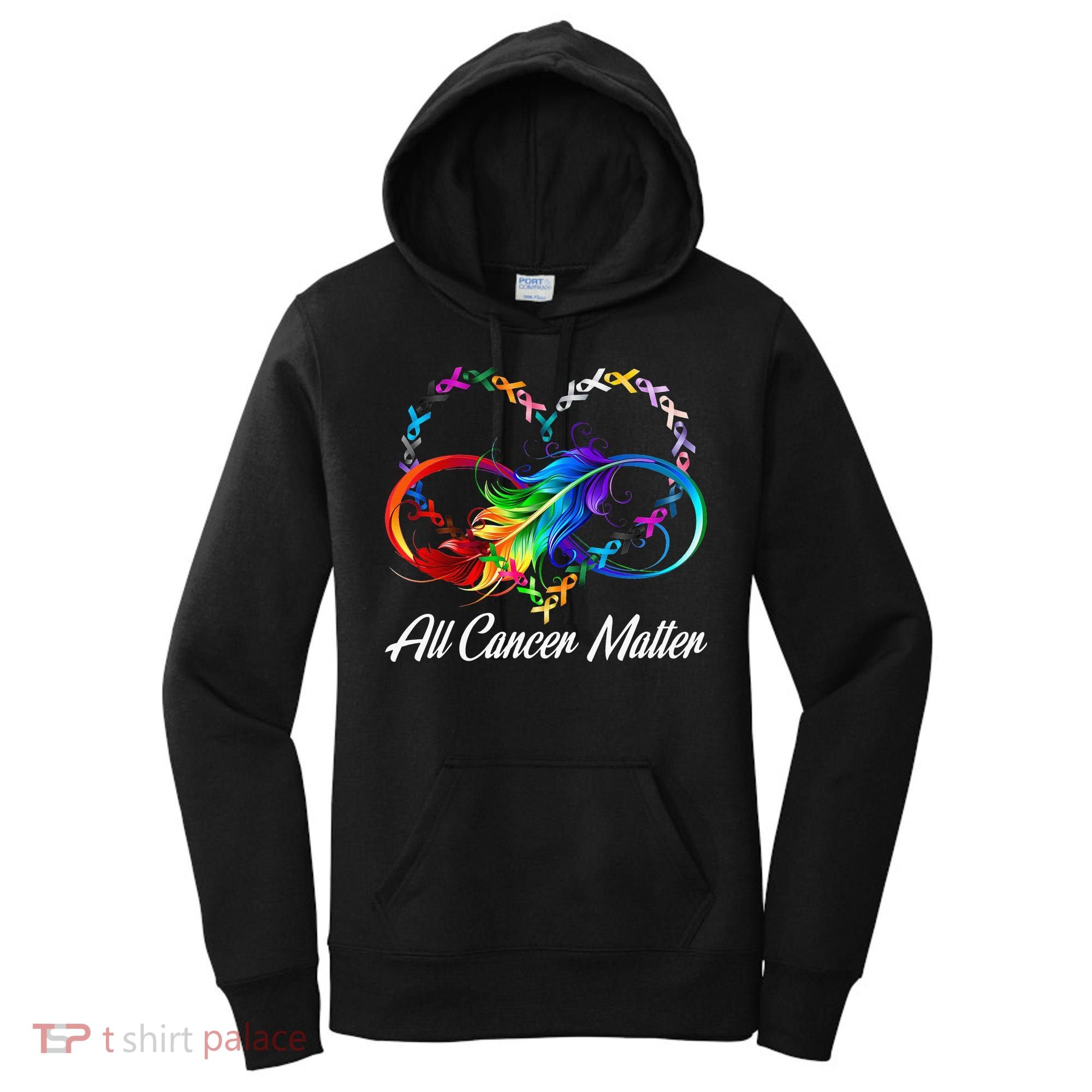 All Cancer Matters Awareness Day Heartbeat Women's Hoodie