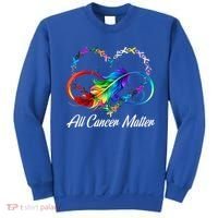 All Cancer Matters Awareness Day Heartbeat Sweatshirt thumb 0