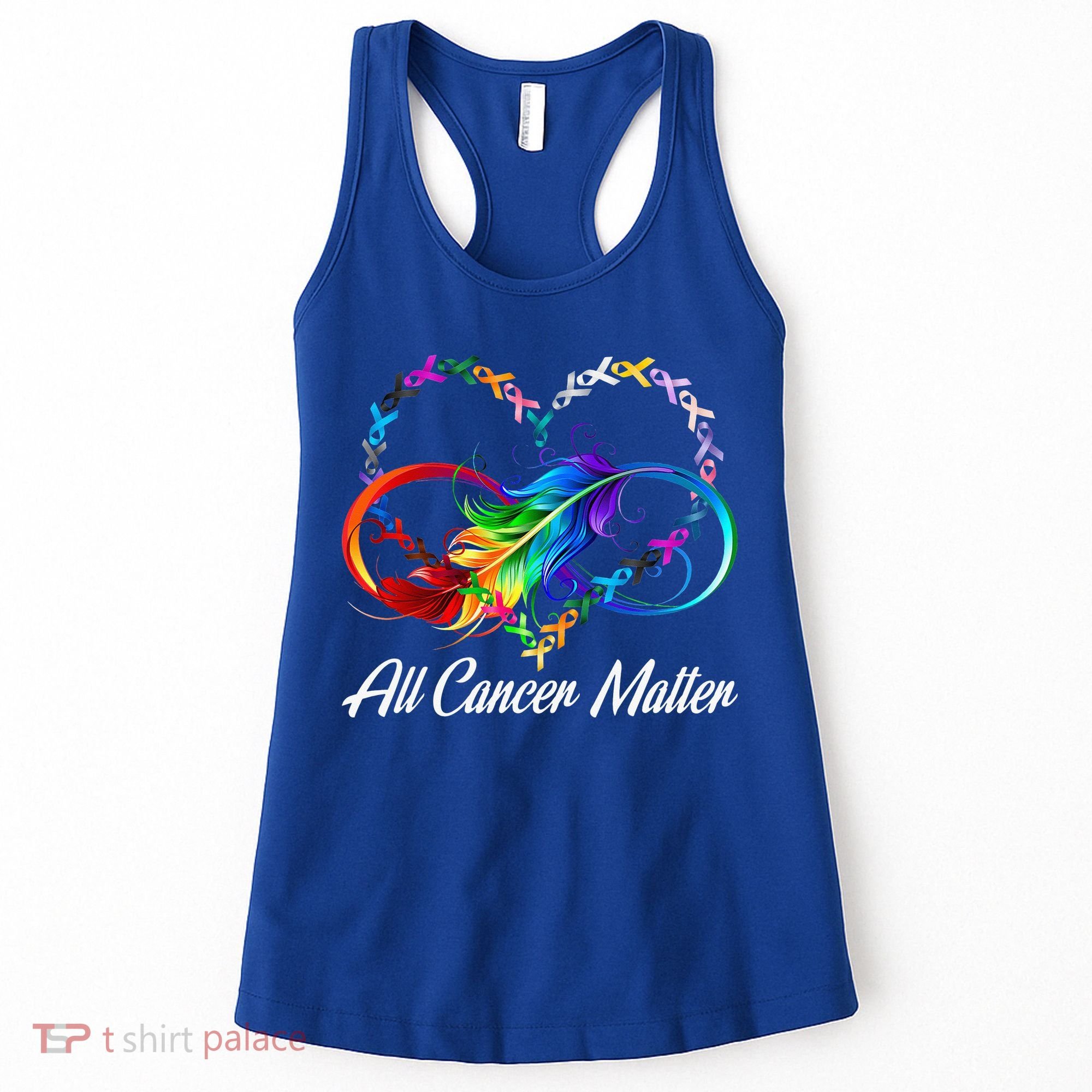 All Cancer Matters Awareness Day Heartbeat Women's Tank Top