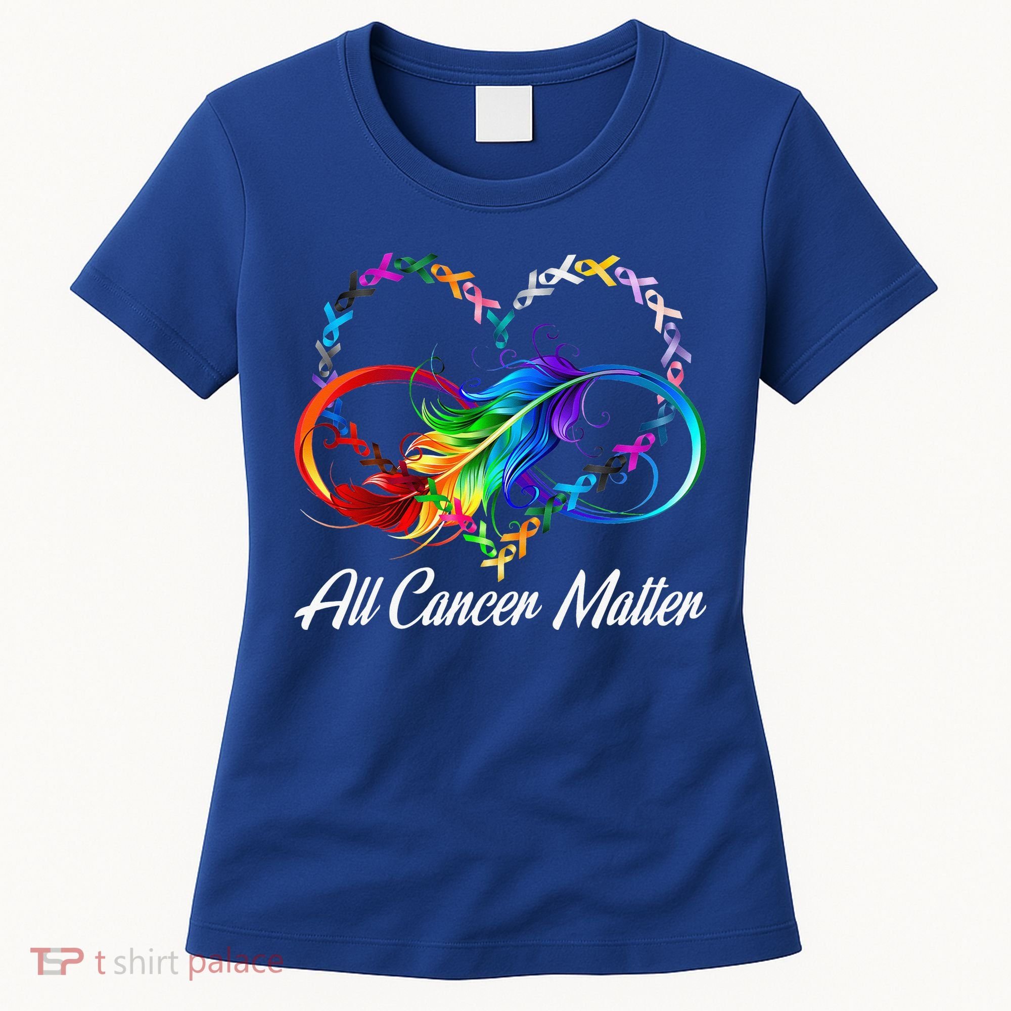 All Cancer Matters Awareness Day Heartbeat Women's T-Shirt