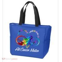 All Cancer Matters Awareness Day Heartbeat Tote Bag thumb 3