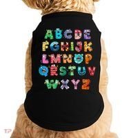ABC Cute Monster Alphabet Halloween Teacher Costume Doggie Tank thumb 0