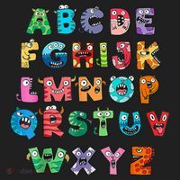 ABC Cute Monster Alphabet Halloween Teacher Costume Beanie thumb 2