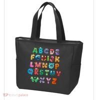 ABC Cute Monster Alphabet Halloween Teacher Costume Tote Bag thumb 3