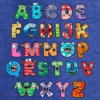 ABC Cute Monster Alphabet Halloween Teacher Costume T-Shirt thumb 5