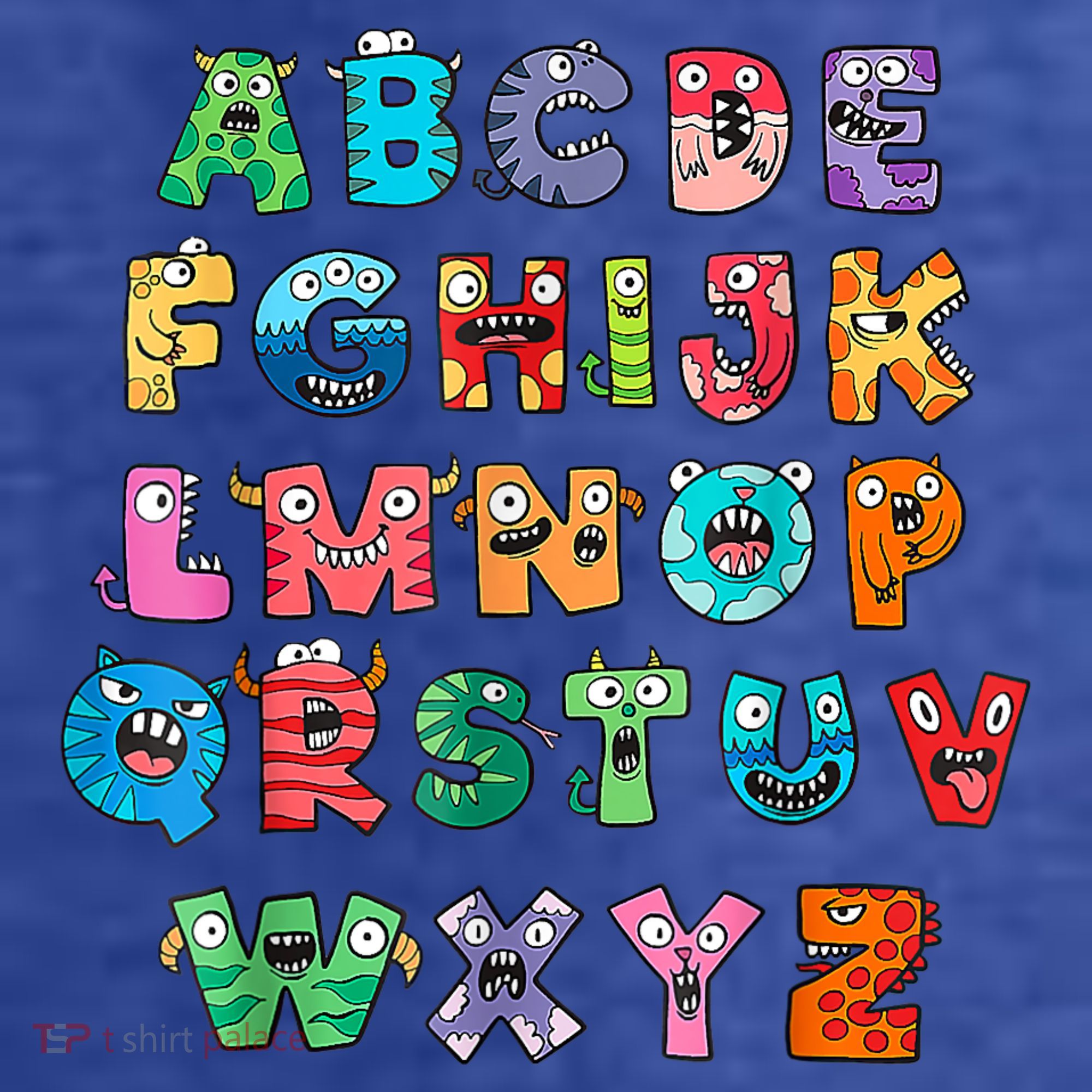 ABC Cute Monster Alphabet Halloween Teacher Costume Women's Hoodie