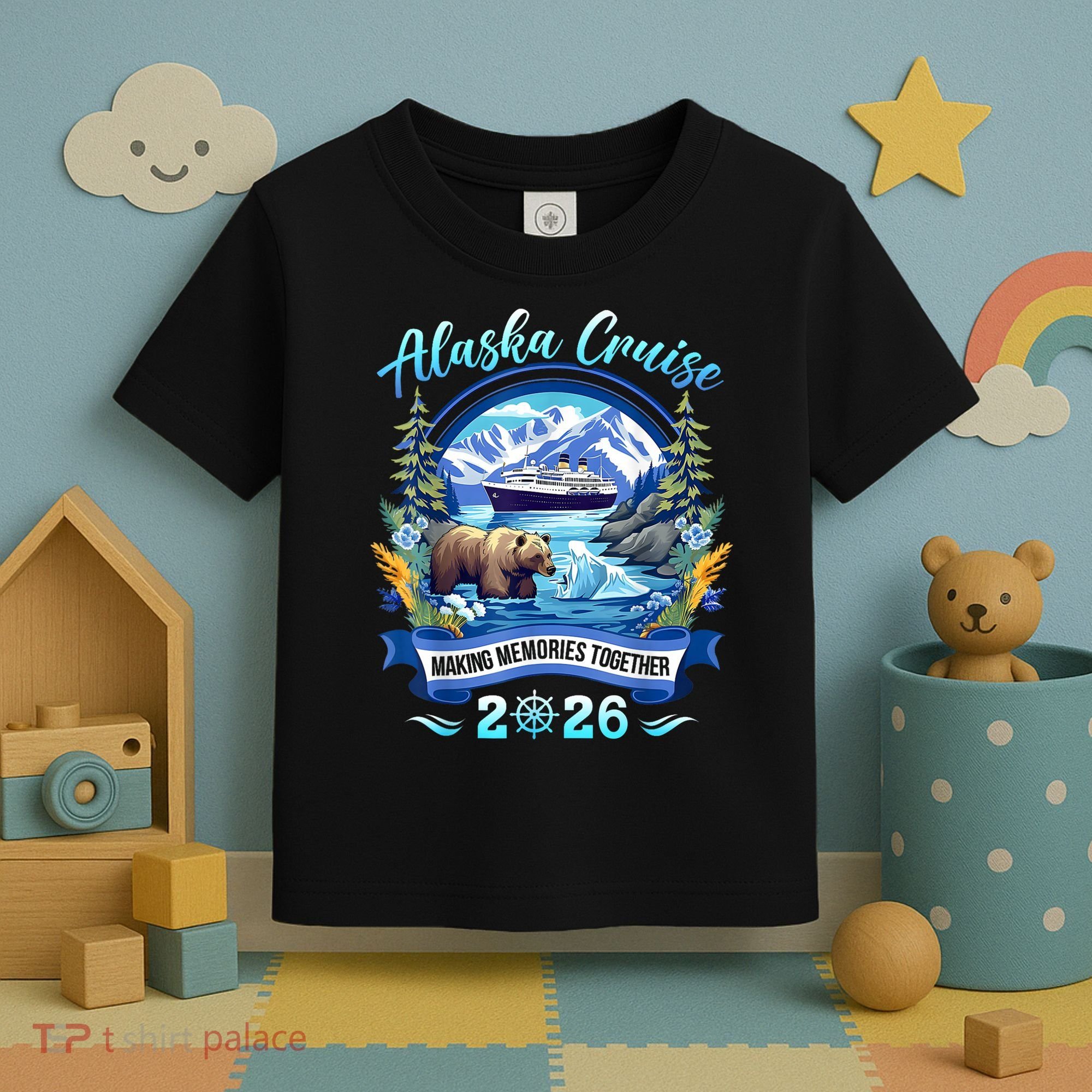 Alaska Cruise Making Memories Together 2026 Toddler T-Shirt