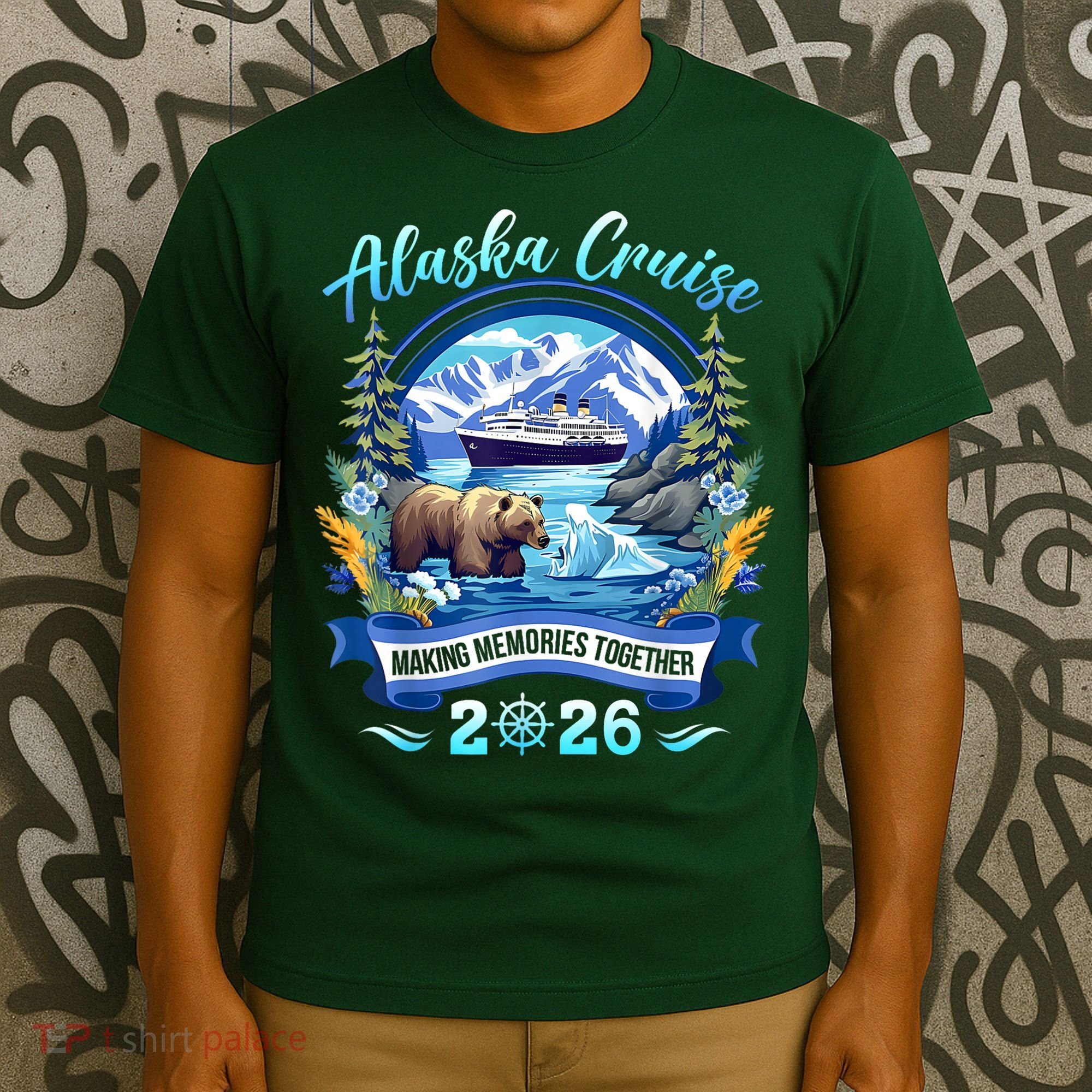 Alaska Cruise Making Memories Together 2026 T-Shirt