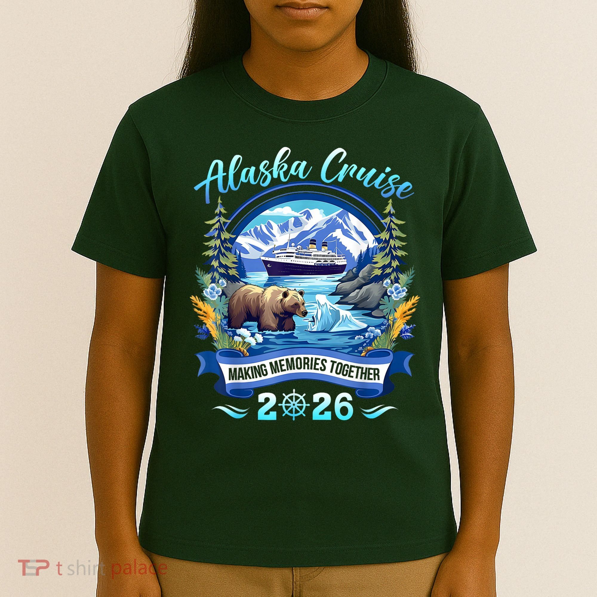 Alaska Cruise Making Memories Together 2026 T-Shirt