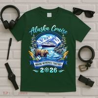 Alaska Cruise Making Memories Together 2026 T-Shirt thumb 5