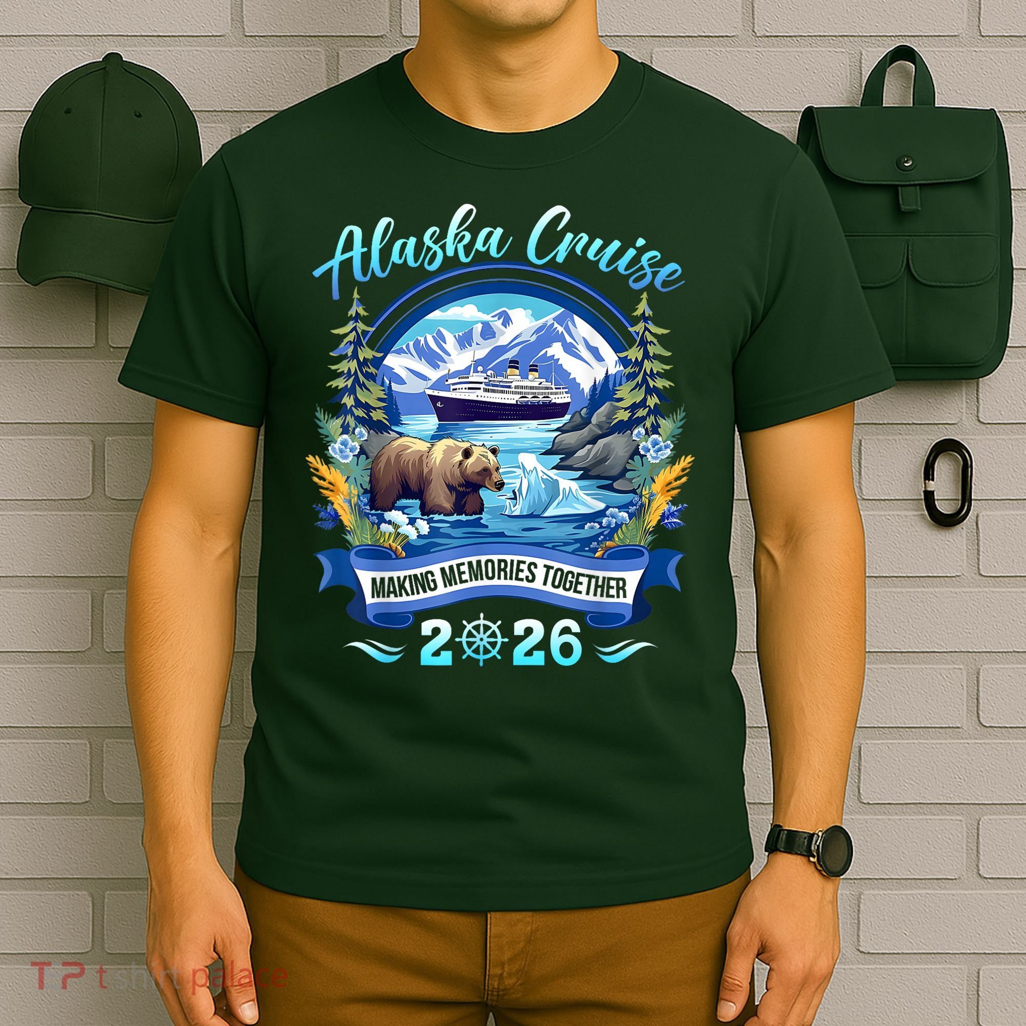 Alaska Cruise Making Memories Together 2026 T-Shirt