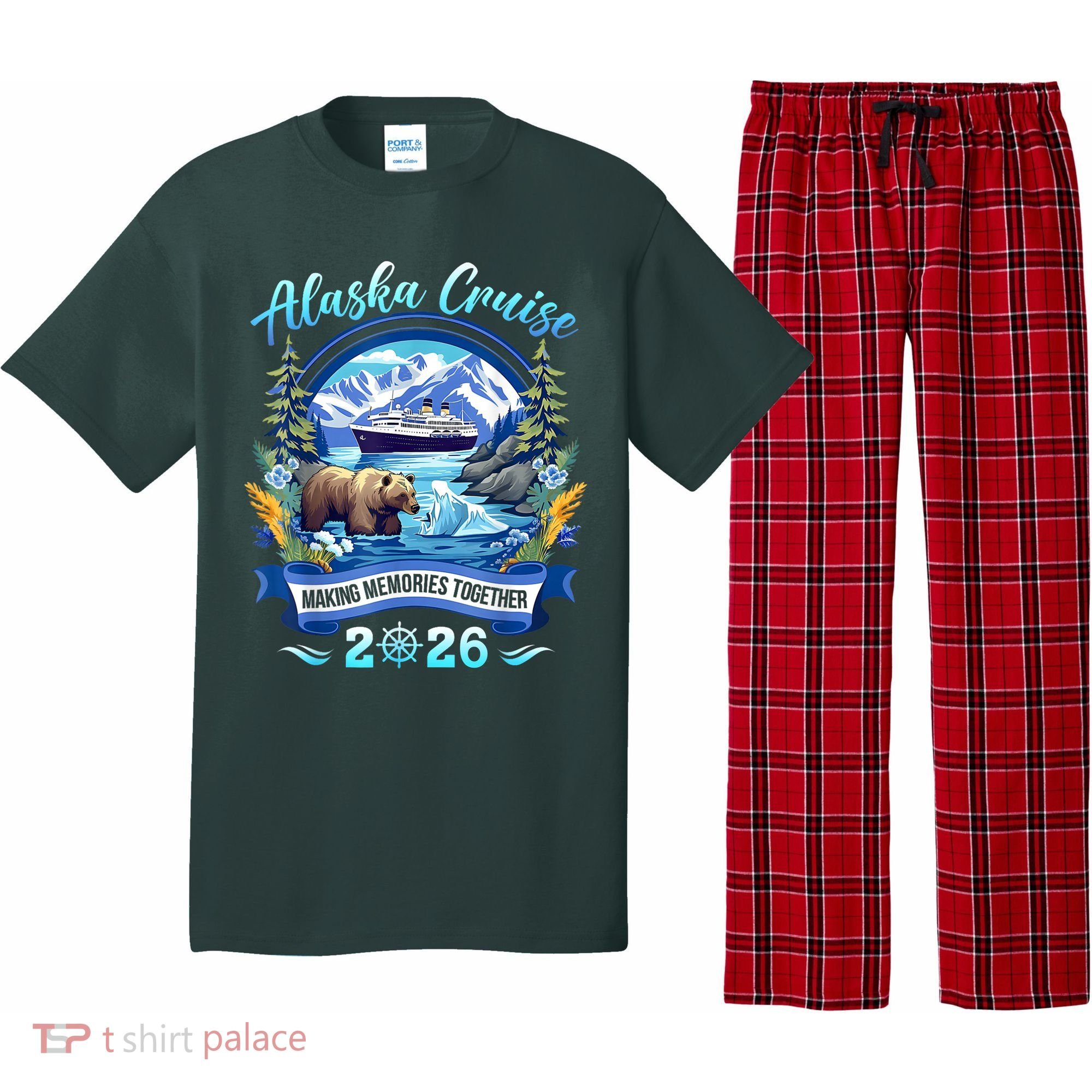 Alaska Cruise Making Memories Together 2026 Pajama Set