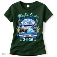 Alaska Cruise Making Memories Together 2026 Women's T-Shirt thumb 0