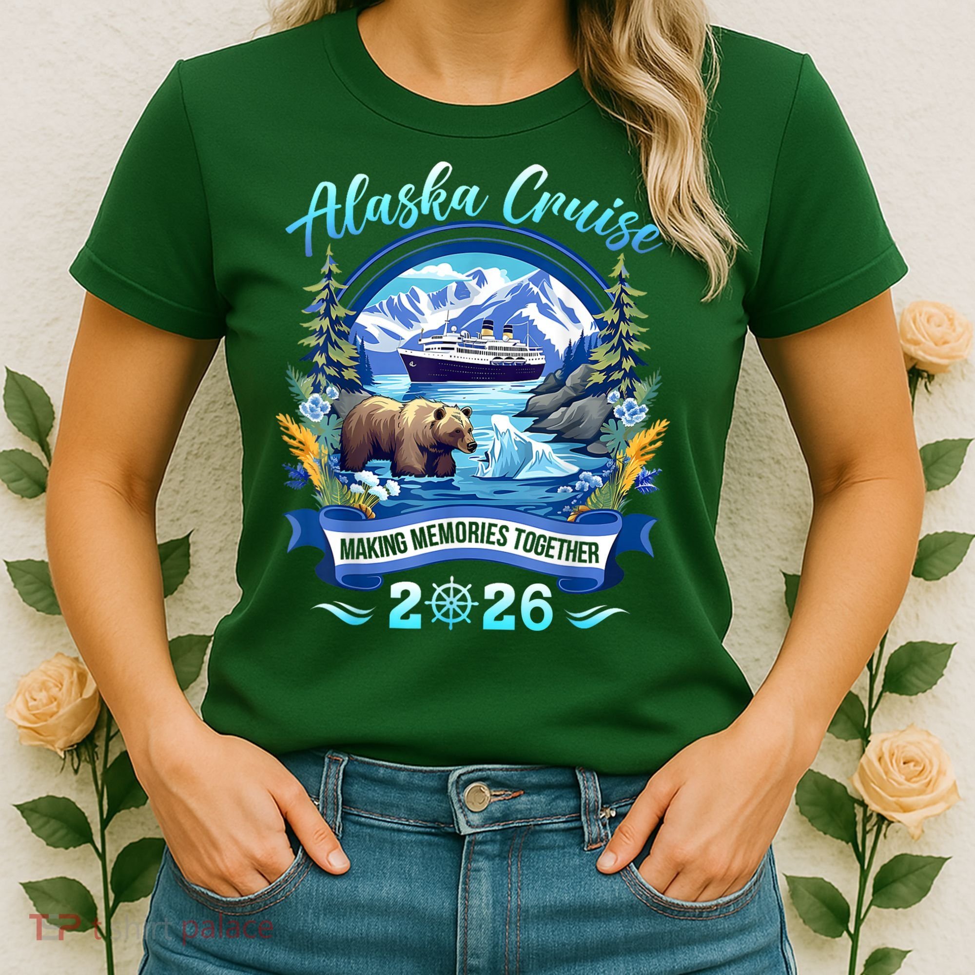 Alaska Cruise Making Memories Together 2026 Women's T-Shirt