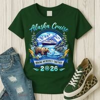 Alaska Cruise Making Memories Together 2026 Women's T-Shirt thumb 3