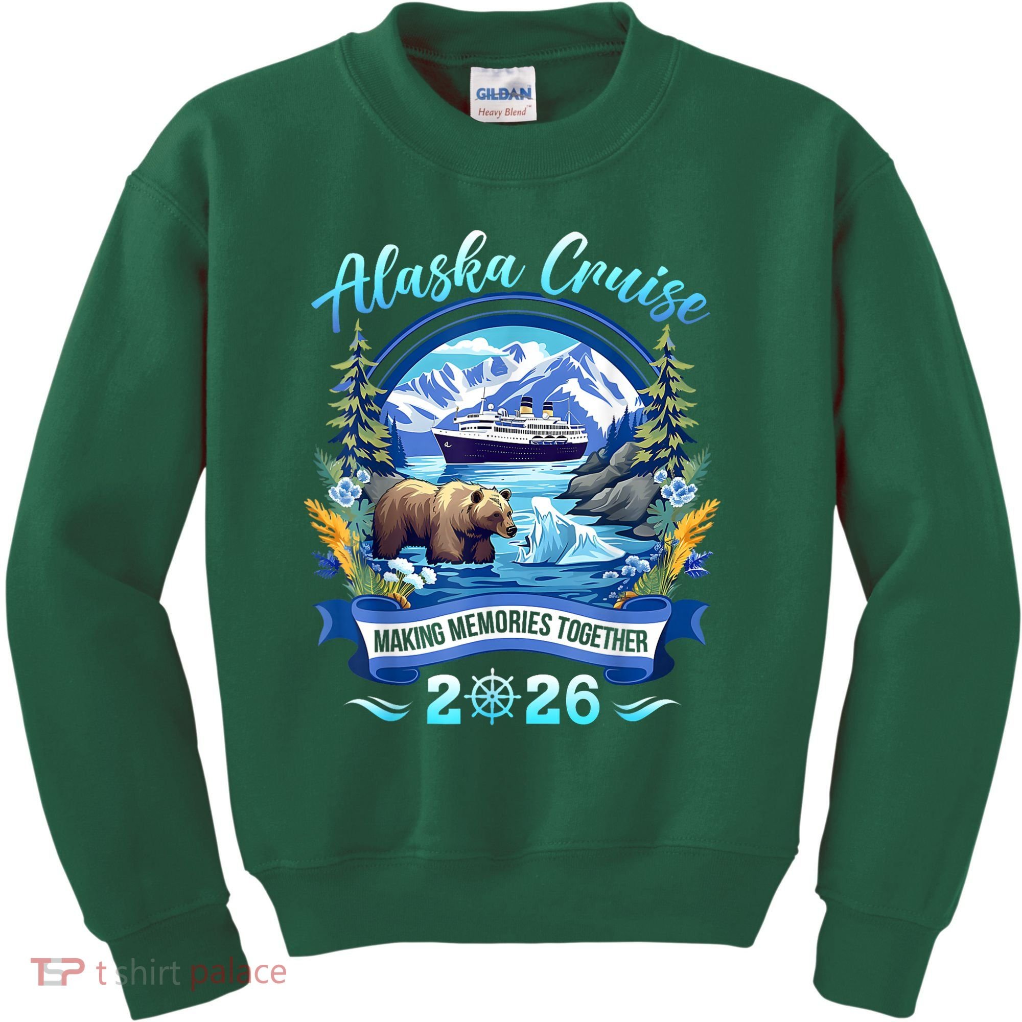 Alaska Cruise Making Memories Together 2026 Kids Sweatshirt