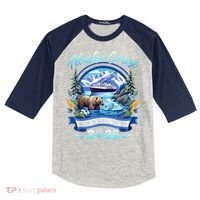 Alaska Cruise Making Memories Together 2026 Kids Colorblock Raglan Jersey thumb 0