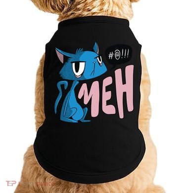 Annoyed Cat Meh Doggie Tank