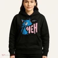 Annoyed Cat Meh Hoodie thumb 5